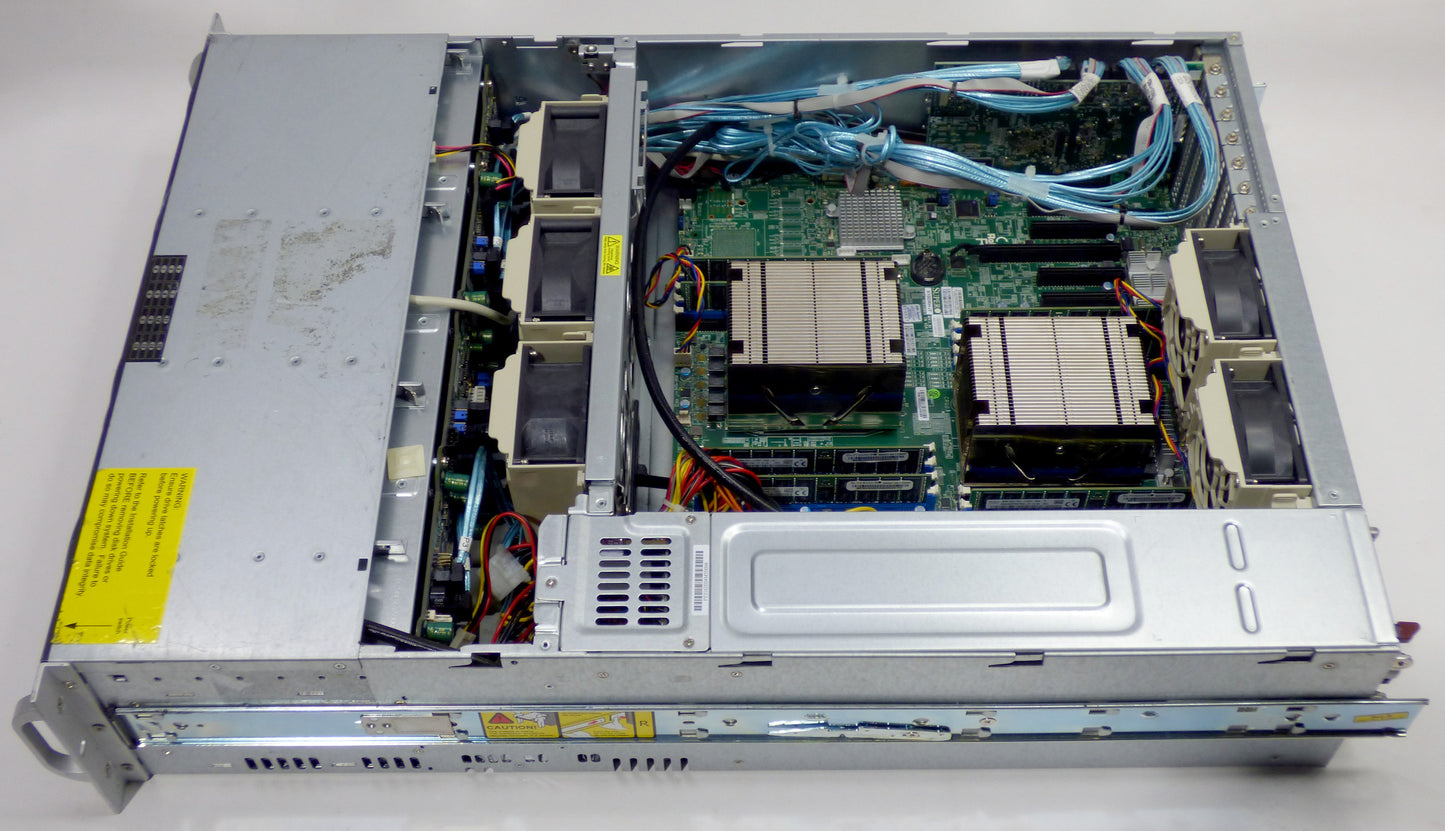3U Supermicro X10DRH-iT Dual Xeon E5-2670 v3 128GB Reg ECC DDR4 64TB SAS Storage