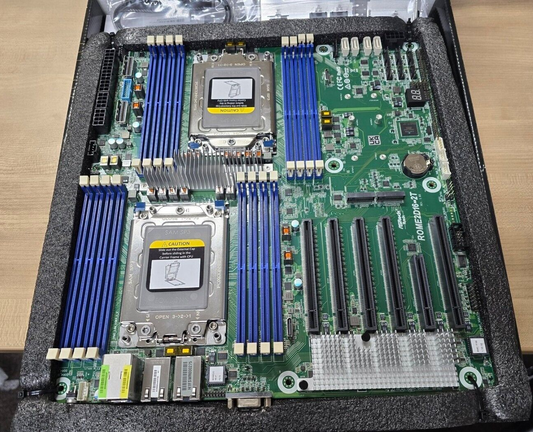 ASRock Rack ROME2D16-2T DUAL AMD EPYC 7002/7003 Server Motherboard w/ IPMI/10GBe