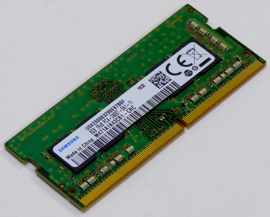 Samsung 8GB (1Rx8) PC4-2400T DDR4 2400MHz SODIMM M471A1K43CB1-CRC