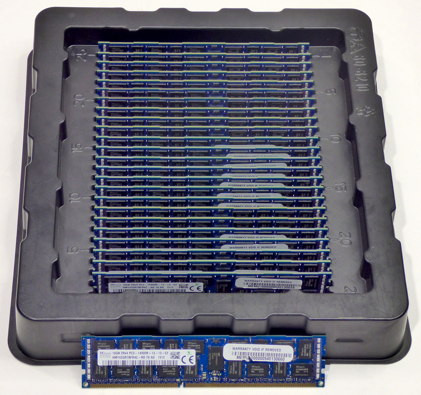 25-Pack SK Hynix 16GB 2Rx4 PC3-14900R Reg ECC HMT42GR7BFR4C-RD (400GB Total)