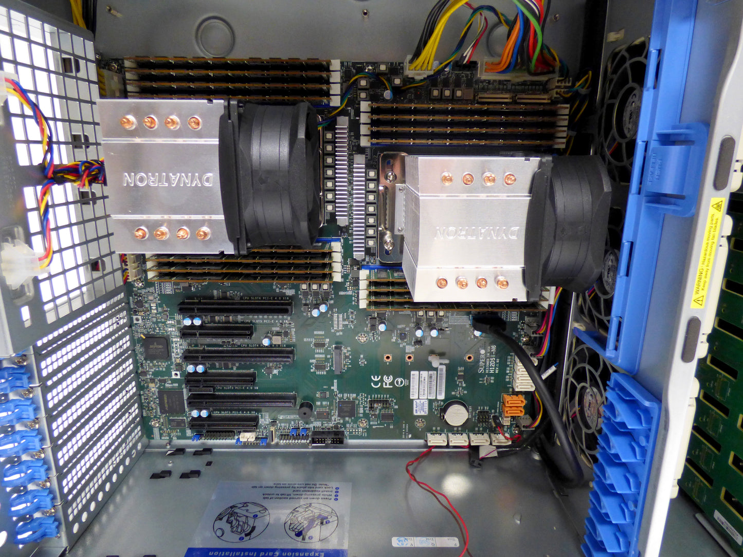 Supermicro Tower Dual AMD EPYC 7742 128x Cores! 512GB 3200 RAM 2x 1.92TB NVMe