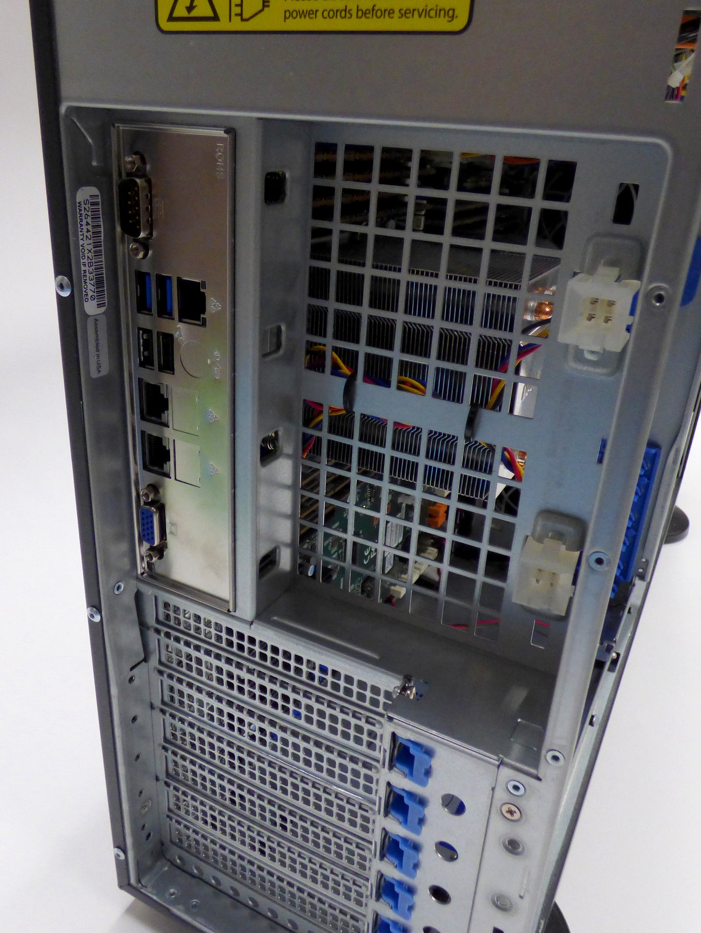 ASRock Rack Tower Dual AMD EPYC 7742 128x Cores! 512GB RAM 2x 1.92TB NVMe 10GBe