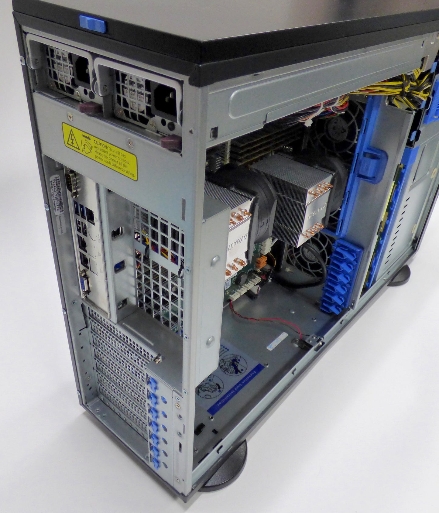 ASRock Rack Tower Dual AMD EPYC 7742 128x Cores! 512GB RAM 2x 1.92TB NVMe 10GBe