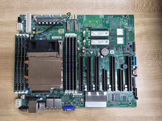 Supermicro H12SSL-NT Motherboard + AMD EPYC 7443P 24C +256G RAM +HSink 2x1.92TB