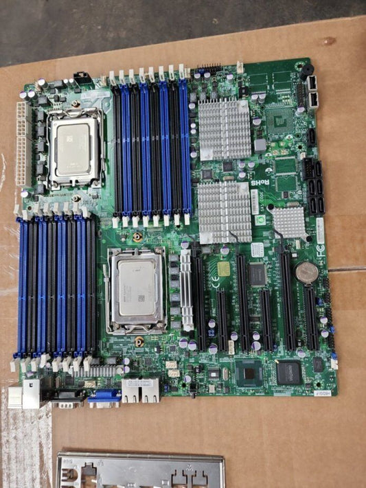 supermicro h8dgi-f top view with io plate