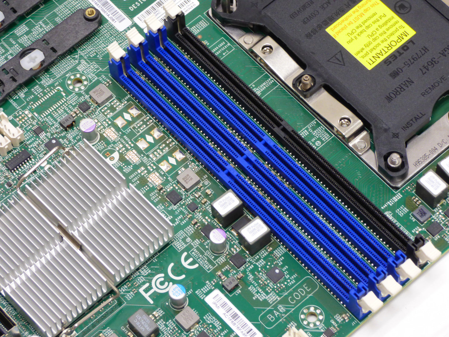 supermicro x11dph-t dimm slots