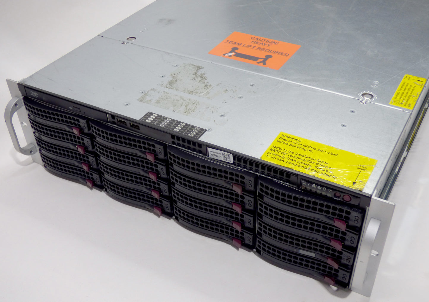 3U Supermicro X9DRE-TF+ Dual Intel Xeon E5-2697 v2 384GB DDR3 64TB SAS Storage