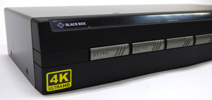black box 4 port single head displayport 1.2 front buttons