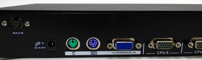 black box 8 port servswitch ec rear ports