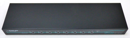 black box 8 port servswitch ec top front view