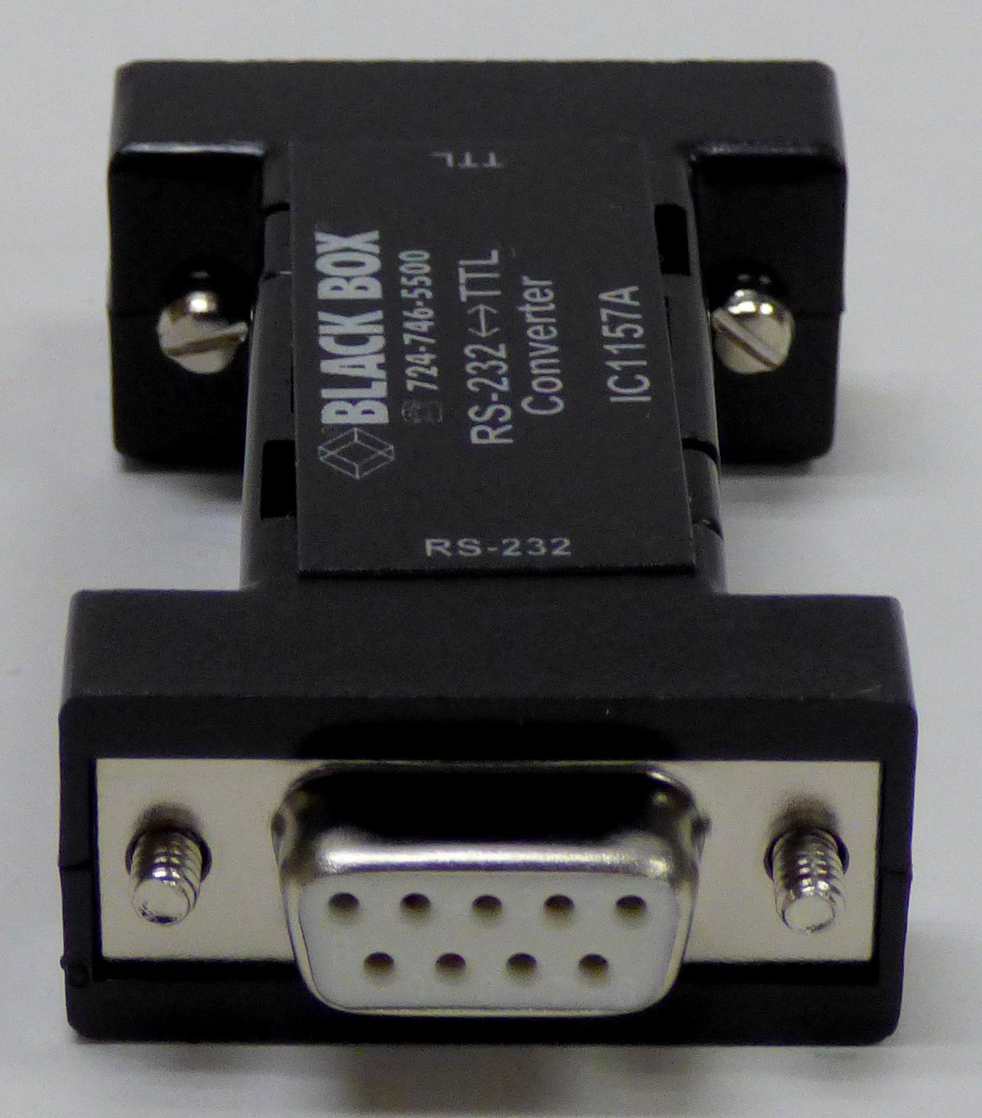 black box async rs-232 to 5v ttl interface converter rs-232 port