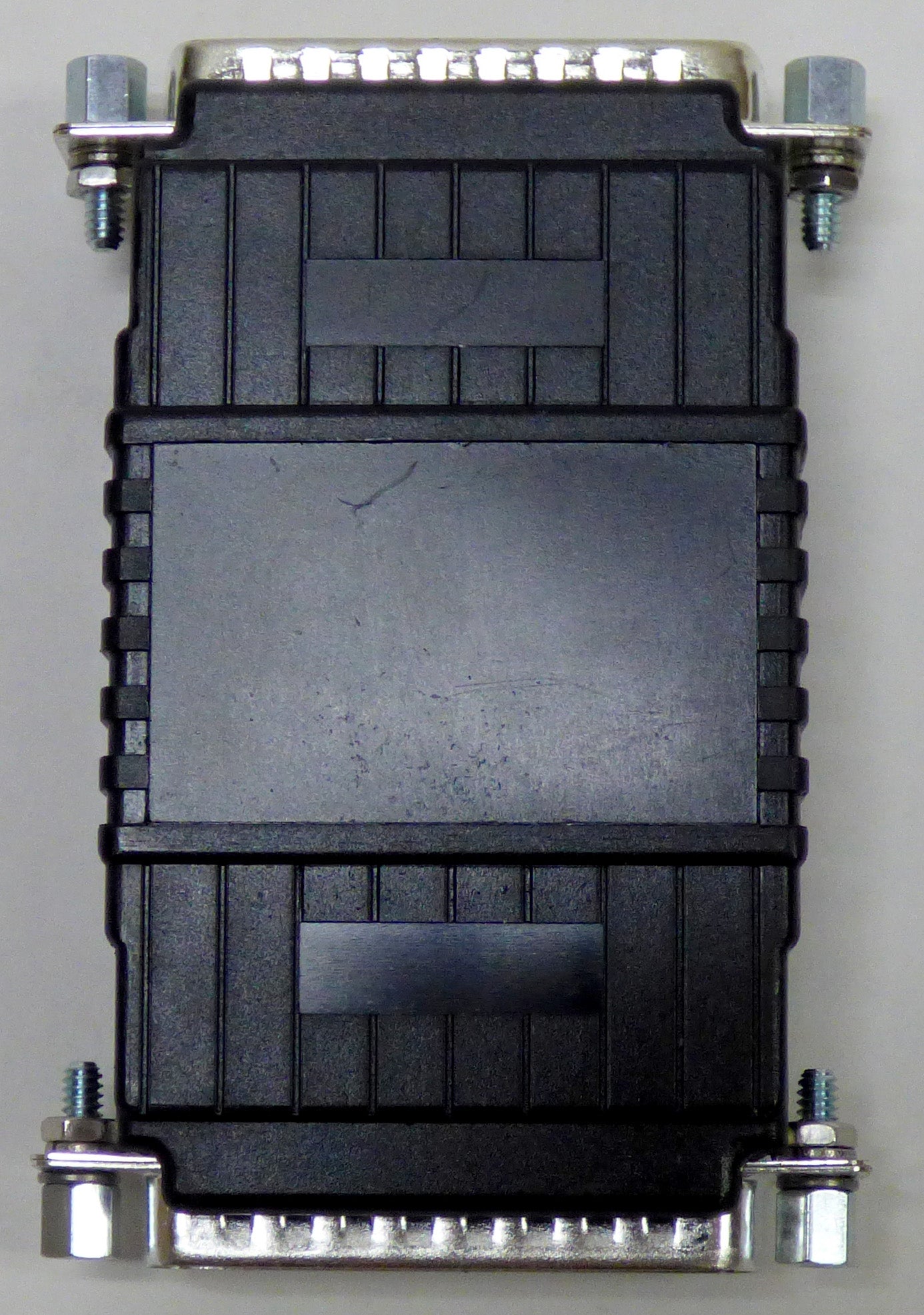 black box async rs-232 to rs-485 converter rear view