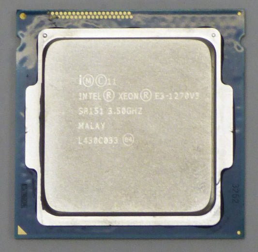 intel xeon e3-1270 v3 front