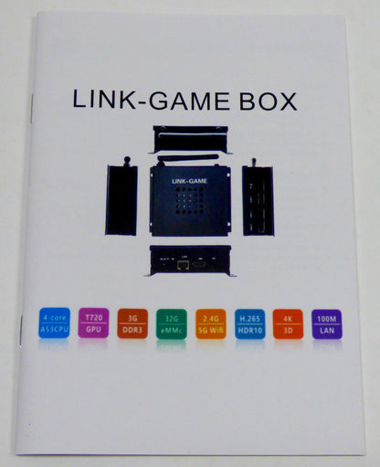 link-game video game box de-b1-1.0 owner's manual