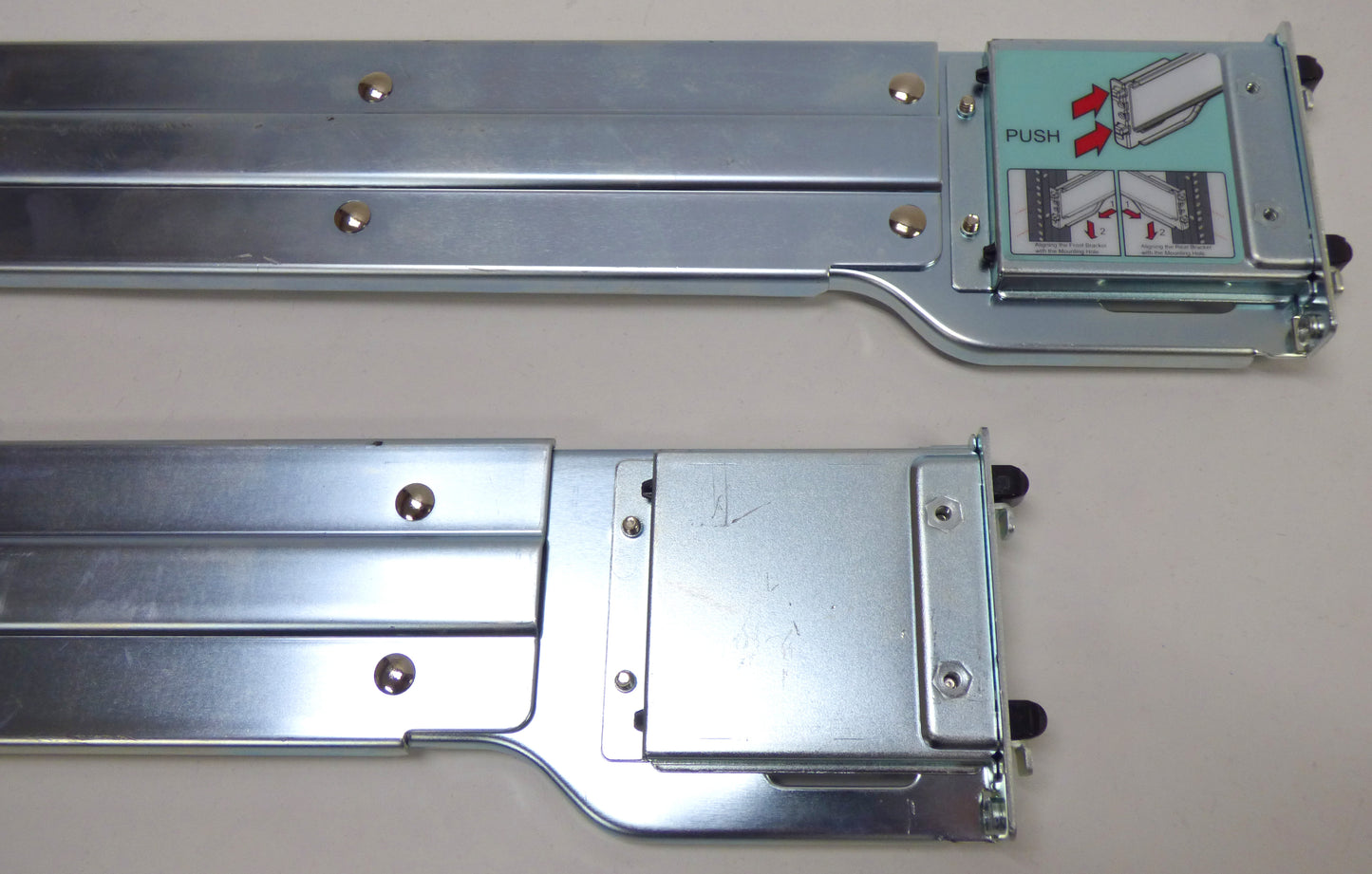 Supermicro MCP-290-00057-0N Rev A Mounting Rail Kit Rackmount 2U-5U Inner Outer
