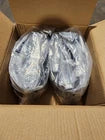 50 Pack 20ft Gray Black Box Slim-Net Cat 6A Patch Cable 28AWG UTP Snagless