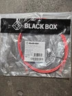 50 Pack 5ft Red Black Box Slim-Net Cat 6A Patch Cable 28AWG UTP Snagless