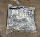 50 Pack 15ft Gray Black Box Slim-Net Cat 6A Patch Cable 28AWG UTP Snagless