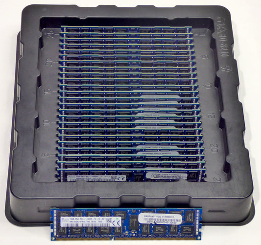 25-Pack SK Hynix 16GB 2Rx4 PC3-14900R Reg ECC HMT42GR7BFR4C-RD (400GB Total)