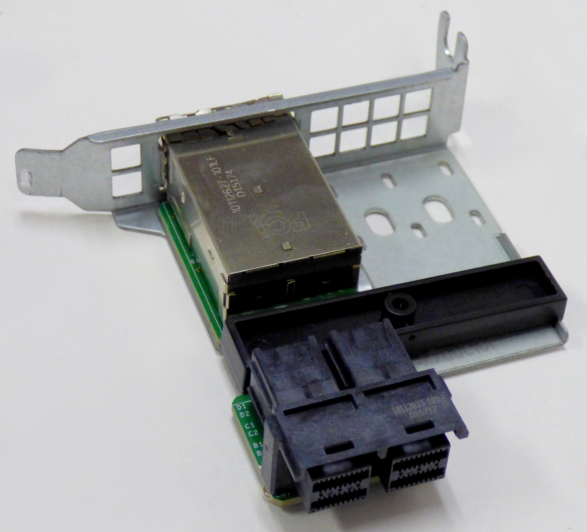 supermicro aom-sas3-8i8e-lp rear angle