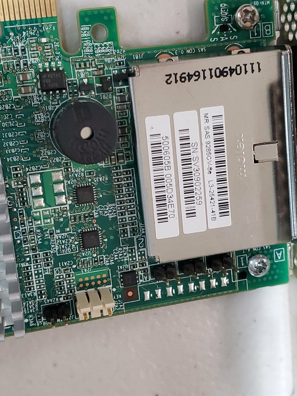 LSI MegaRAID 9285CV8e SAS SATA RAID Controller w/ Cache Vaul