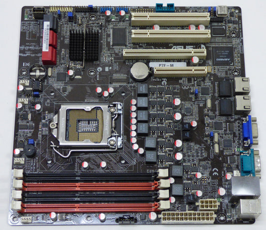 asus p7f-m top view