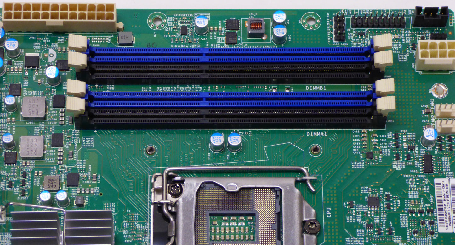 supermicro x10slh-n6-st031 dimm slots and connector pins