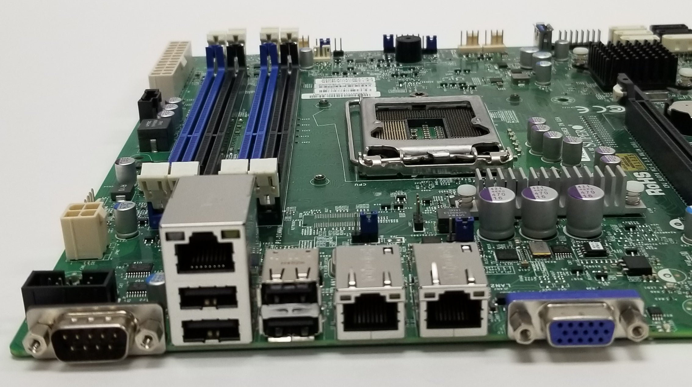 Supermicro X10SLM-F Motherboard, LGA 1150, Up to 32GB DDR3 ECC 1600MHz