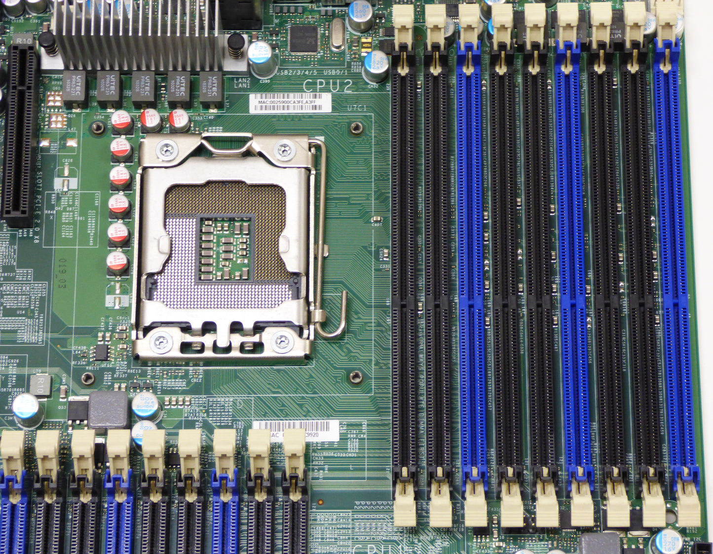 Supermicro X8DAH+-F Server Board | Socket LGA 1366 | Up to 288GB DDR3 ECC