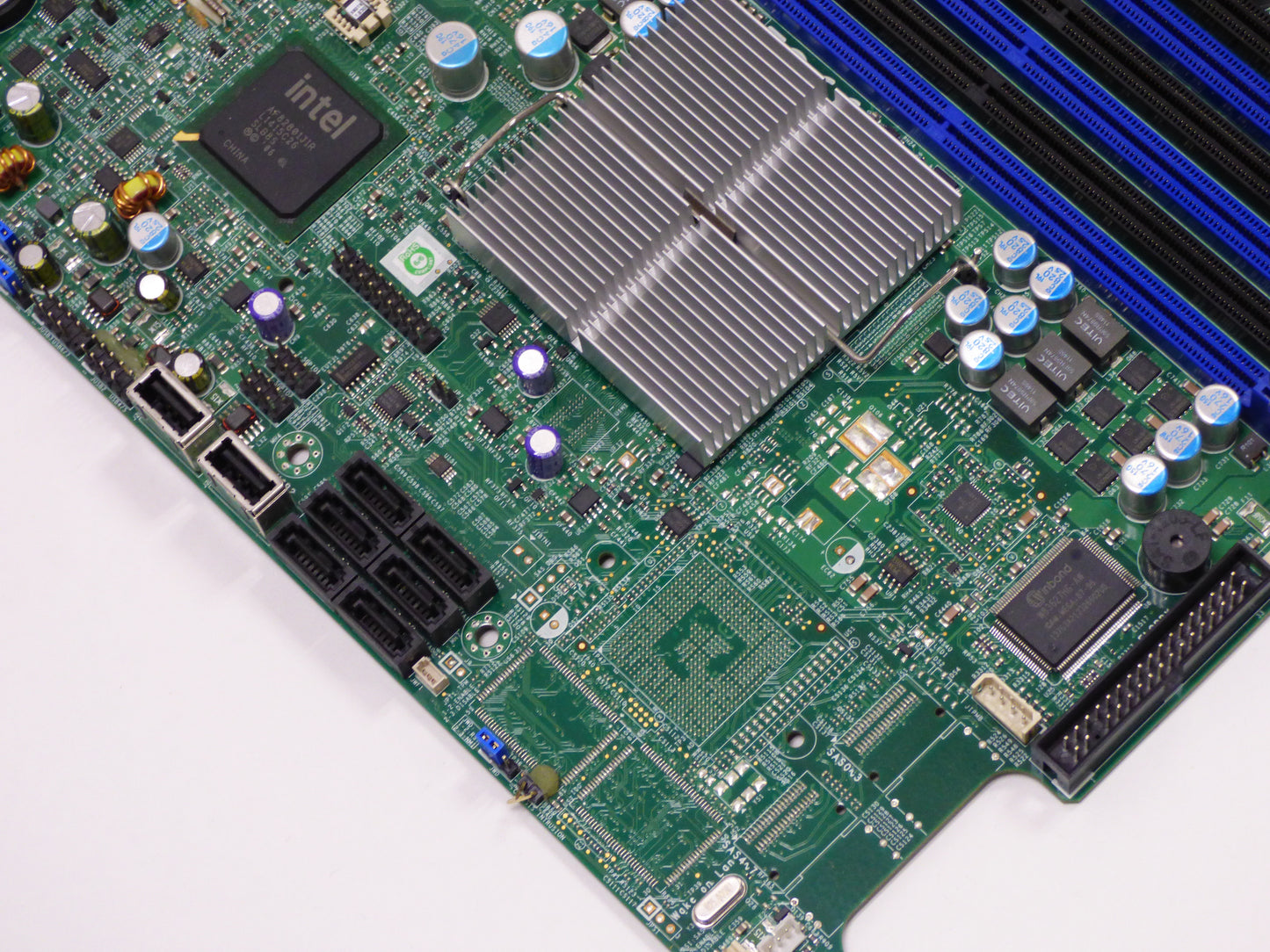 supermicro x8dte-f sata ports and connector pins