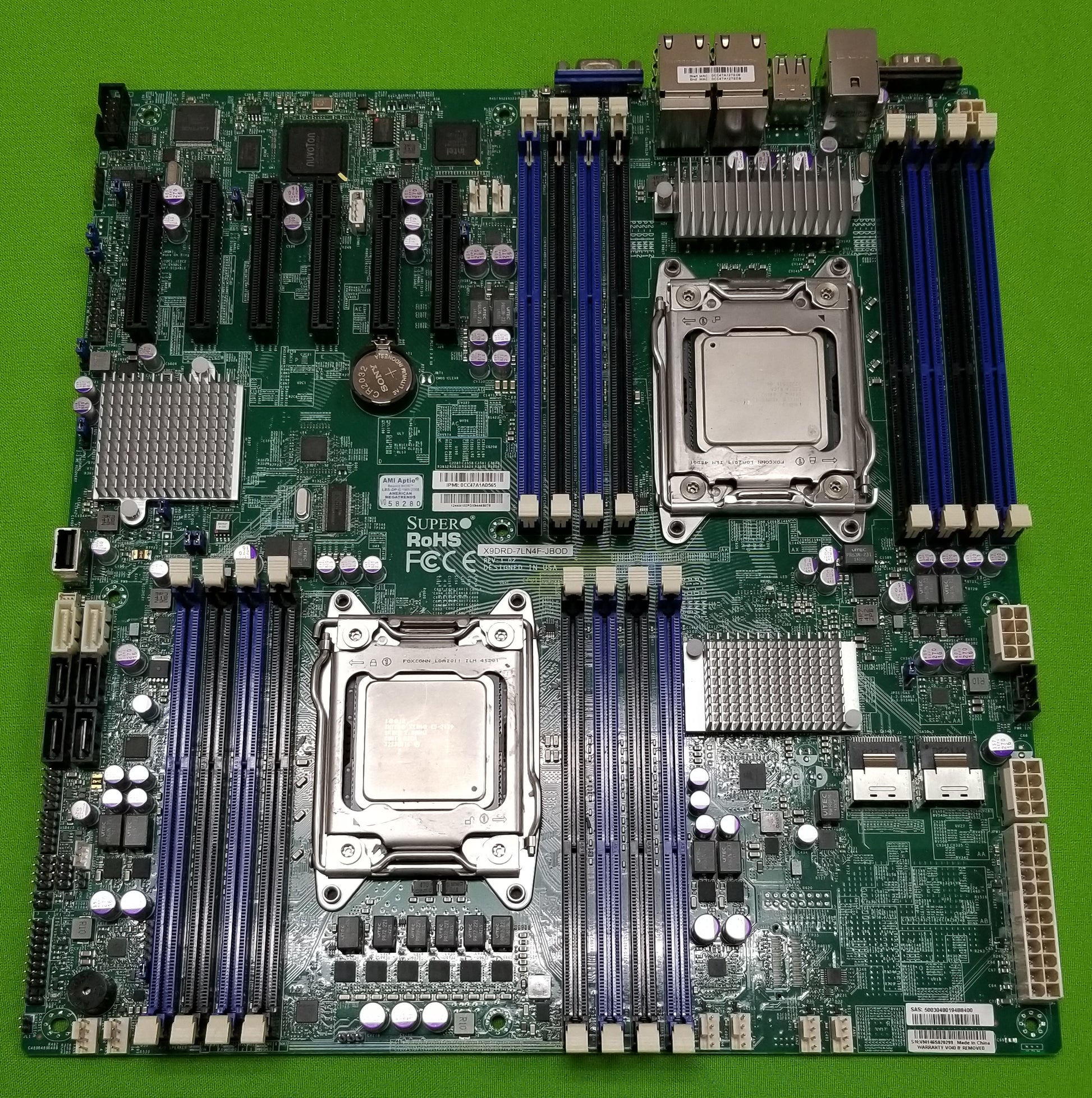 supermicro x9drd-7ln4f-jbod top view