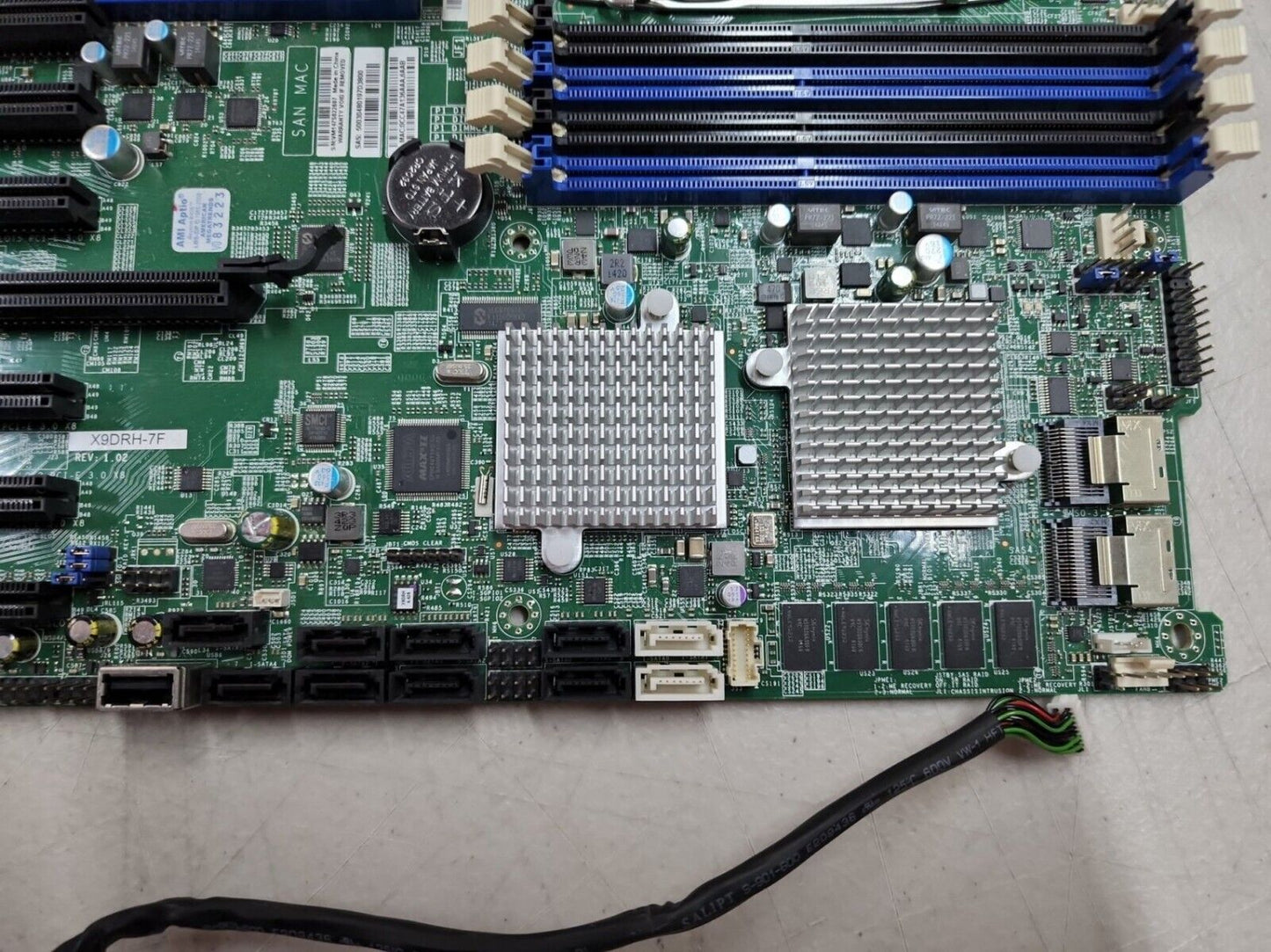 supermicro x9drh-7f sata ports and included bbu cable