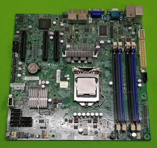 supermicro x9scl+-f top view